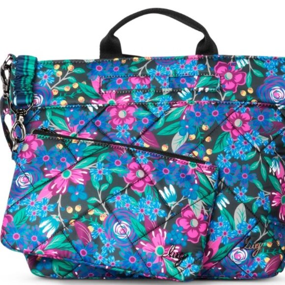 lug Handbags - LUG Tenor 2pc Crossbody Bag - Whimsy Black